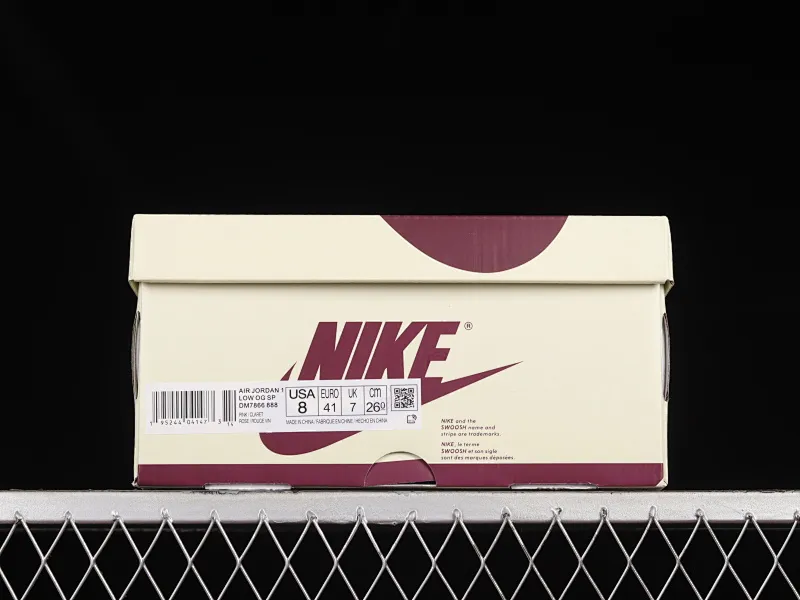 All Categories Air Jordan Jordan Series Basketball Shoes Air Jordan 1 Low Travis Scott x Air Jordan 1 Low OG AJ1 Joe 1 Reversed Overhook Joint Style Casual Sports Basketball Shoes DM7866-888